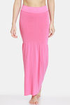 Zivame All Day Flared Mermaid Reversible Saree Shapewear - Red Pink — thumbnail 3
